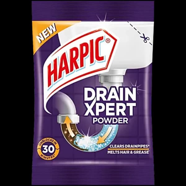 Harpic Drain Xpert Powder / হারপিক ড্রেন এক্সপার্ট পাউডার