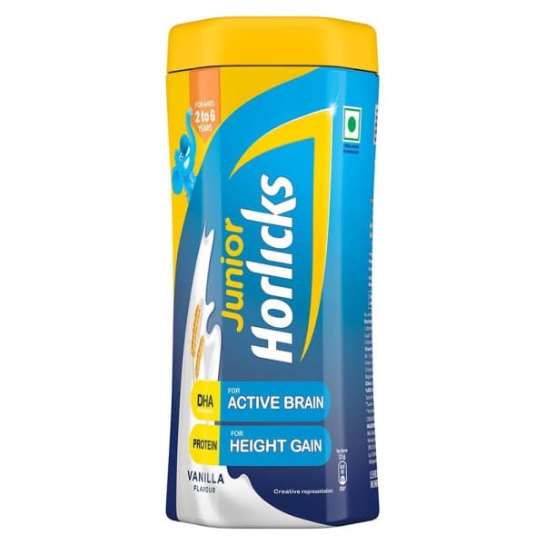 Horlicks Junior Health & Nutrition Drink Vanila Flavour / হরলিক্স জুনিয়র হেলথ ও নিউট্রিশন ড্রিঙ্ক ভ্যানিলা ফ্লেভার