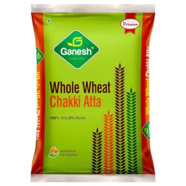 Ganesh Whole Wheat Chakki Atta / গণেশ আস্ত গমের চাক্কি আটা