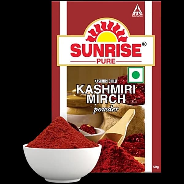 Sunrise Pure Kashmiri Mirch Powder / সানরাইজ খাঁটি কাশ্মীরি মির্চ পাউডার