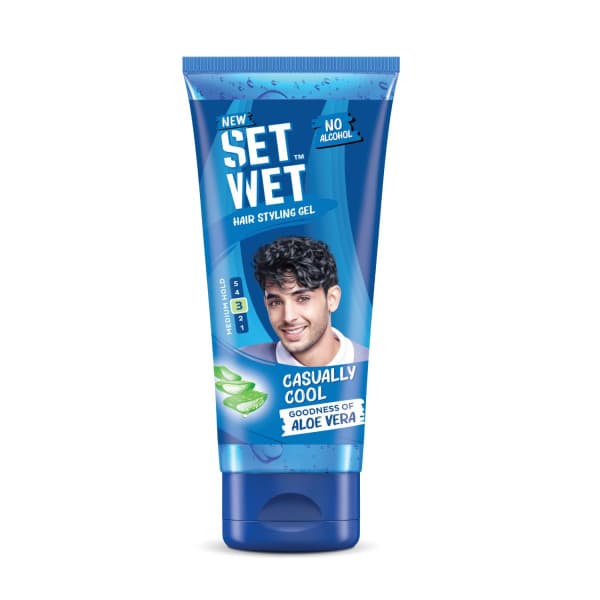 Set Wet Casually Cool Styling Hair Gel / সেট ওয়েট ক্যাজুয়ালি কুল স্টাইলিং হেয়ার জেল