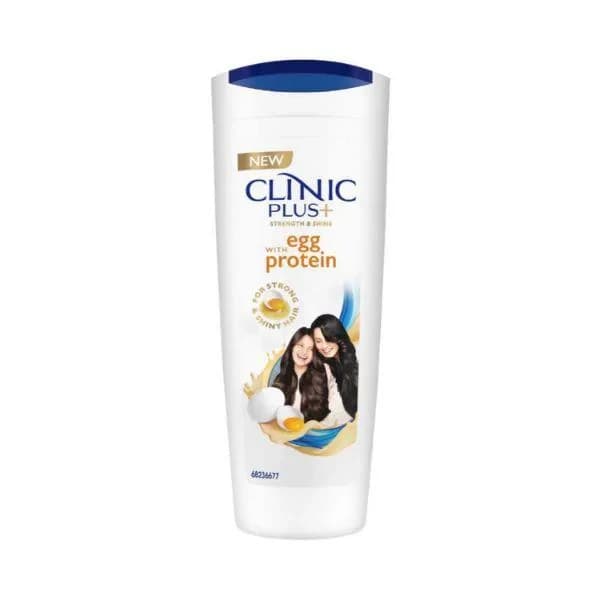 Clinic Plus Strength & Shine Shampoo with Egg Protein / ক্লিনিক প্লাস স্ট্রেংথ অ্যান্ড শাইন শ্যাম্পু ডিমের প্রোটিন সহ