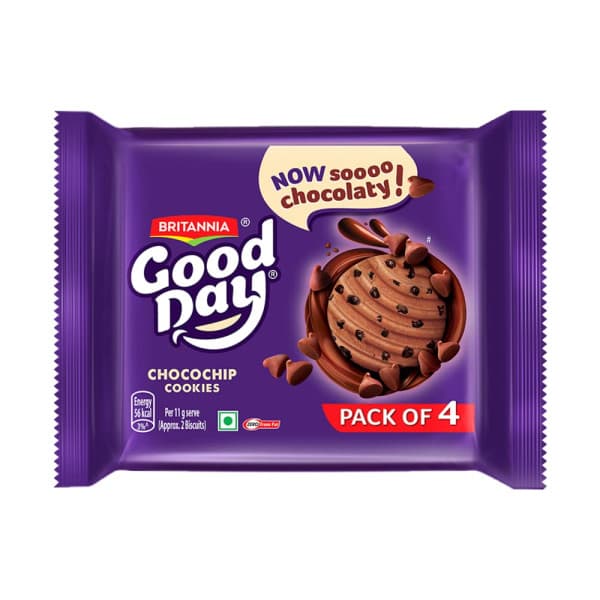 Britannia Good Day Chocochip Cookies / ব্রিটানিয়া গুড ডে চোকোচিপ কুকিজ