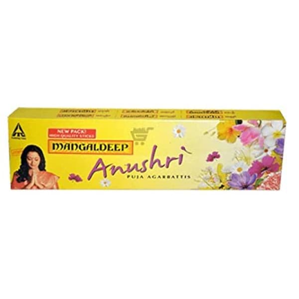 Mangaldeep Anushri Puja Agarbatti (60 Sticks) / মঙ্গলদীপ অনুশ্রী পূজা আগরবাতি (57 কাঠি)