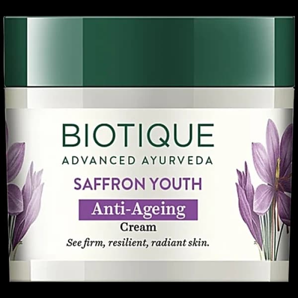 Biotique Saffron Youth Anti Agening Cream / বায়োটিক জাফরান ইয়ুথ অ্যান্টি এজিং ক্রিম