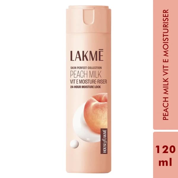 Lakme Peach Milk Moisturiser / ল্যাকমে পিচ মিল্ক ময়েশ্চারাইজার