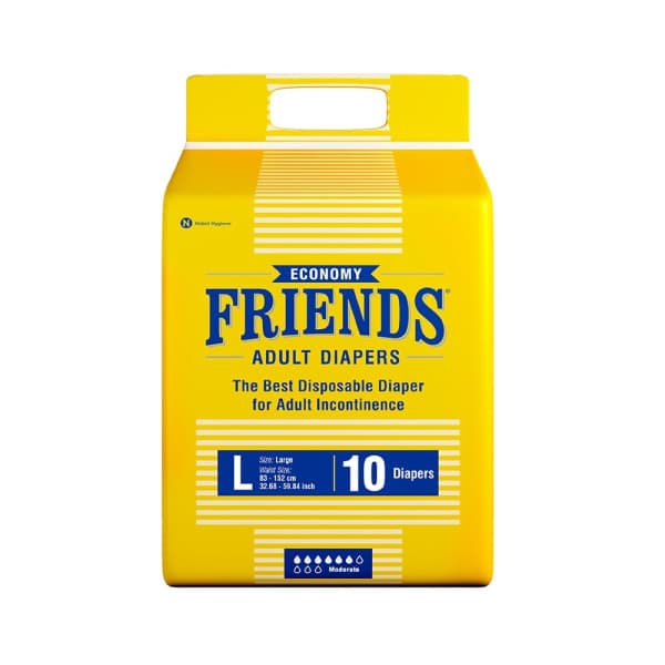 Friends Adult Diapers Economy L / ফ্রেন্ডস অ্যাডাল্ট ডায়াপার ইকোনমি এল