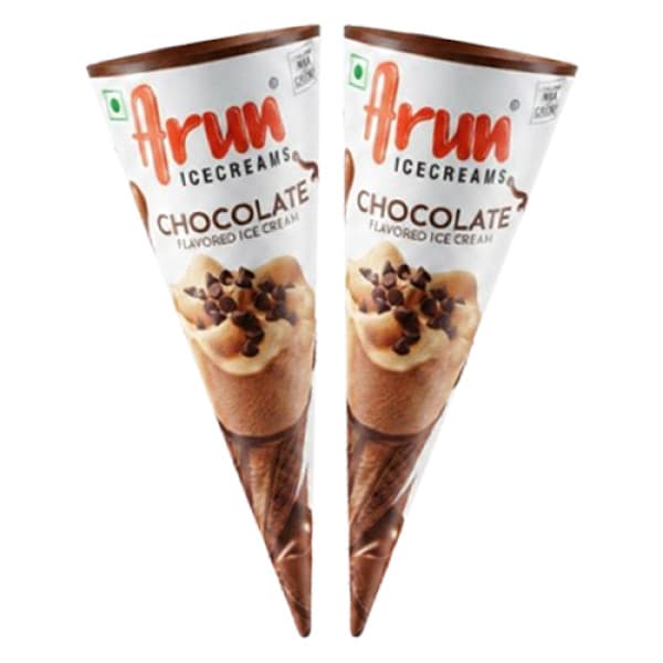 Arun Chocolate with Choco Sauce Cone / অরুণ চকলেট সাথে চকো সস কোন