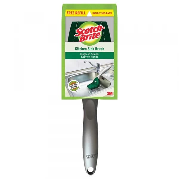 Scotch Brite Kitchen Sink Brush (Free Refill) / স্কচ ব্রাইট কিচেন সিঙ্ক ব্রাশ (ফ্রি রিফিল)