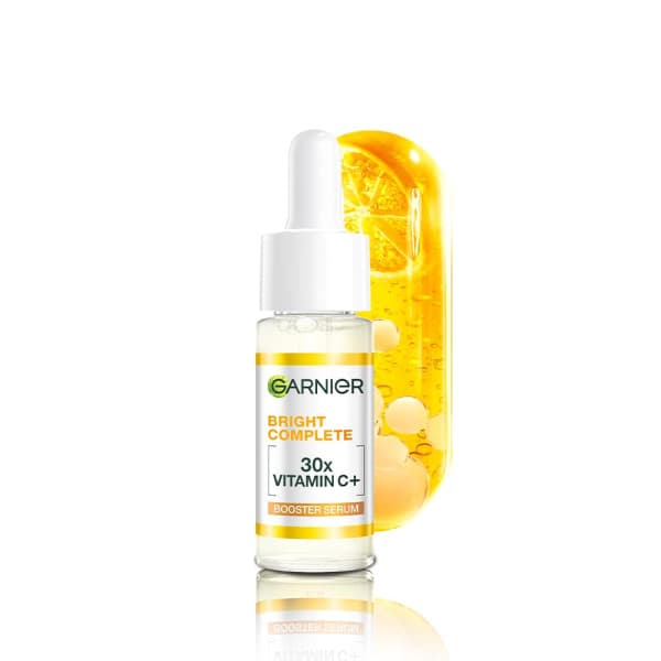 Garnier Vitamin C + Face Serum for Skin Brightening & Anti-Dark Spots / গার্নিয়ার ভিটামিন সি + ত্বকের উজ্জ্বলতা এবং অ্যান্টি-ডার্ক স্পটগুলির জন্য ফেস সিরাম