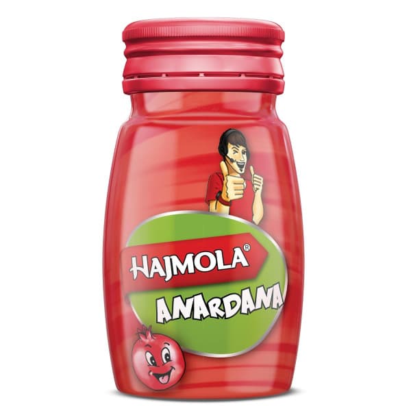 Dabur Hajmola Tablet - Pack of 120 Tablets (Anardana) / ডাবর হজমোলা ট্যাবলেট – ১২০টি ট্যাবলেট (আনারদানা)