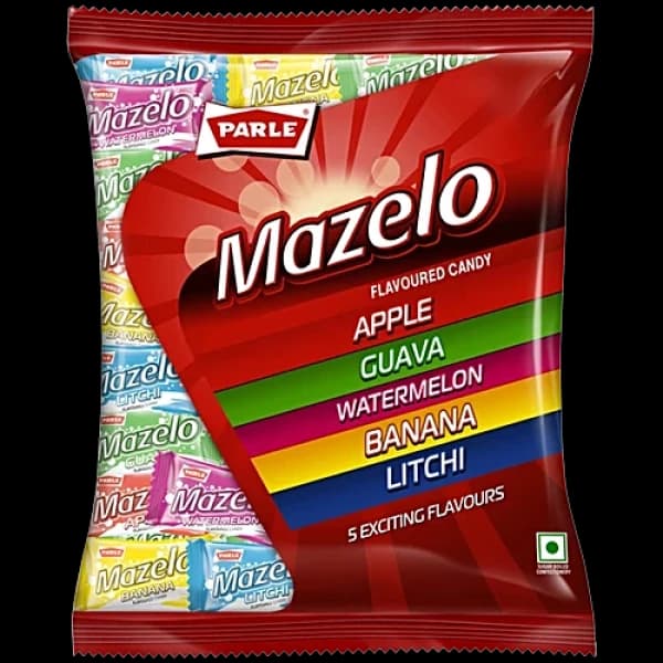 Parle Mazelo 5 Mix Flavours Candy / পারলে ম্যাজেলো ৫ মিক্স ফ্লেভারস ক্যান্ডি