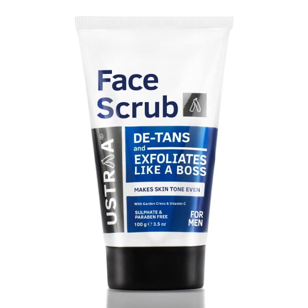 Ustraa De-Tan Face Scrub For Men / উস্ত্রা ডি-ট্যান ফেস স্ক্রাব ফর মেন