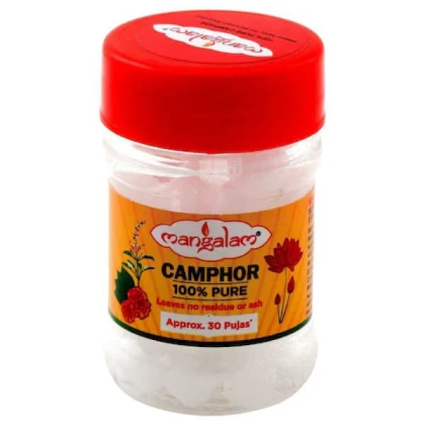 Mangalam Pure Camphor (Korpur) Jar / মঙ্গলম পিওর কর্পূর জার