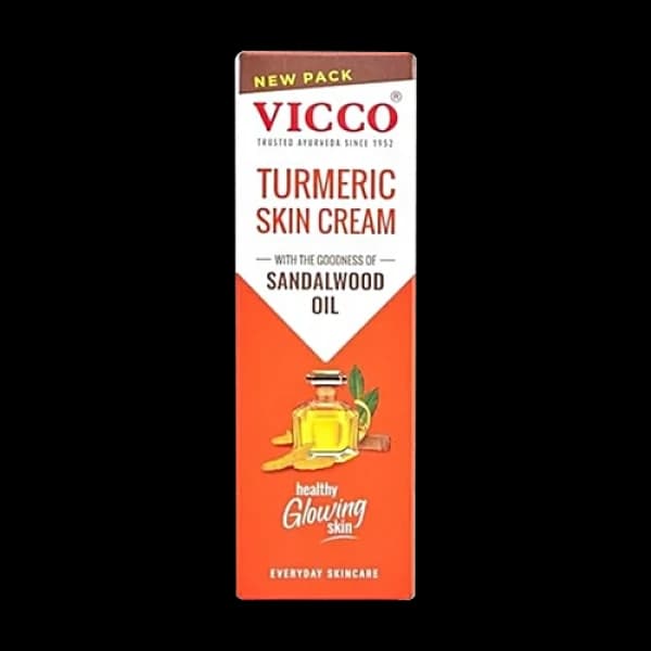 Vicco Turmeric Skin Cream - Sandalwood Oil /  ভিকো হলুদ স্কিন ক্রিম - চন্দন তেল
