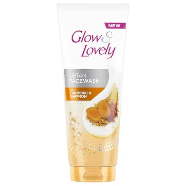 Glow & Lovely Turmeric & Saffron Ubtan Facewash / গ্লো অ্যান্ড লাভলি হলুদ ও কেশর উবটান ফেসওয়াশ