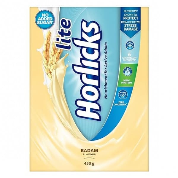Horlicks Lite Badam Flavour Health & Nutrition Drink / হরলিক্স লাইট বাদাম ফ্লেভার স্বাস্থ্য ও পুষ্টি পানীয়