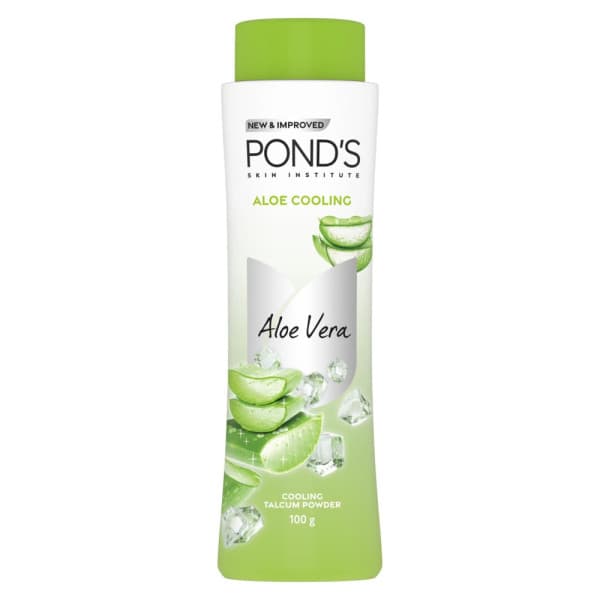Pond's Aloe Cooling Natural Aloe Vera Talcum Powder / পন্ডস অ্যালো কুলিং ন্যাচারাল অ্যালো ভেরা ট্যালকম পাউডার