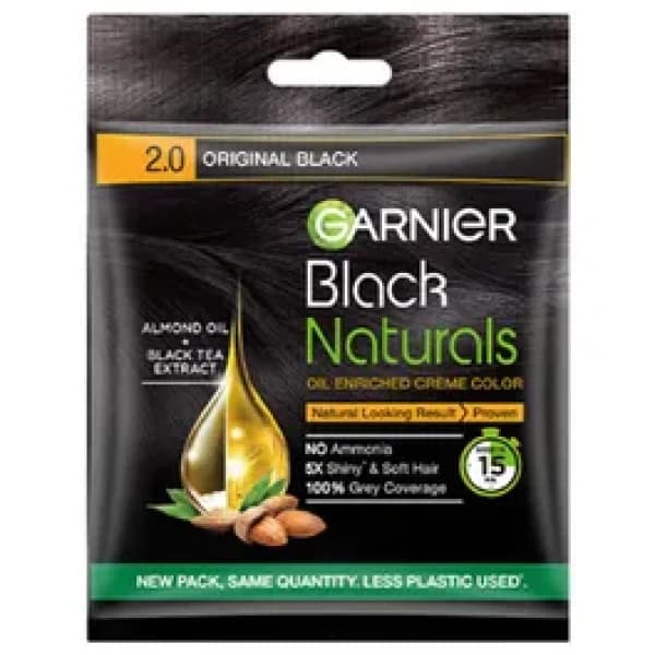 Garnier Hair Colour Black Naturals Original Black 2.0 / গার্নিয়ার হেয়ার কালার ব্ল্যাক ন্যাচারাল অরিজিনাল ব্ল্যাক 2.0