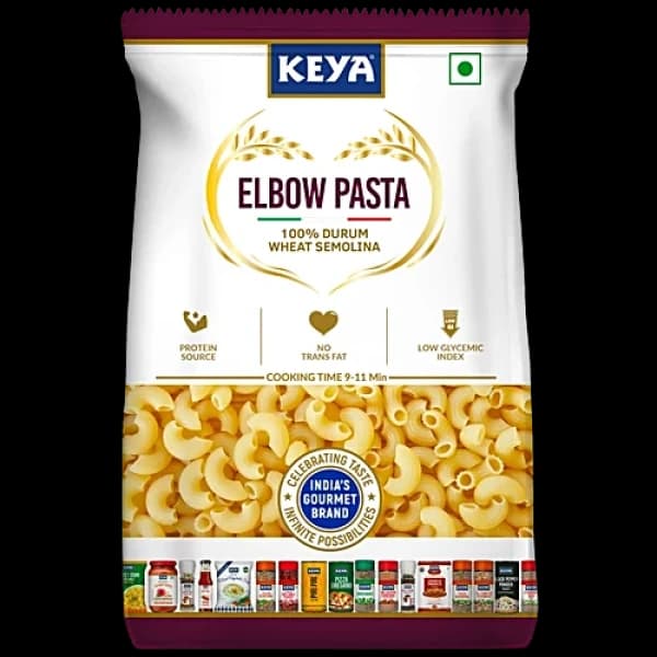 Keya Durum Wheat Elbow Pasta / কেয়া দুরুম গম কনুই পাস্তা
