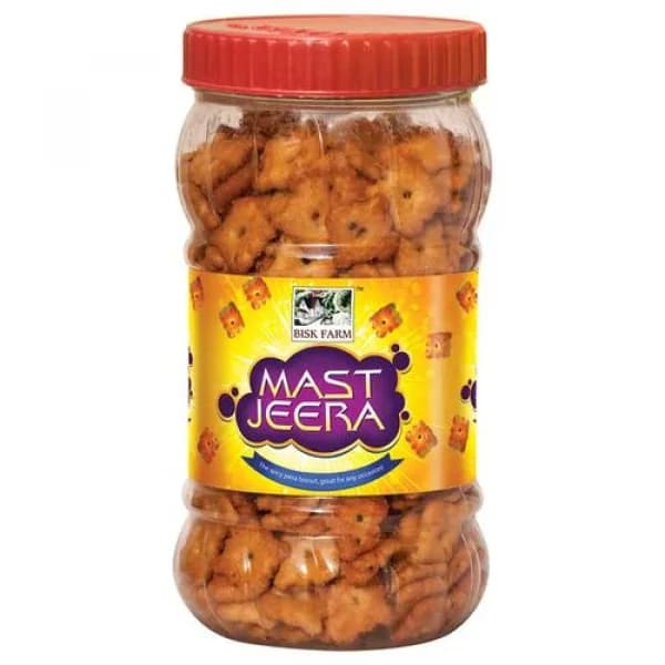 Bisk Farm Mast Jeera The Spicy Jeera Biscuits / বিস্ক ফার্ম মাস্ট জিরা দ্য স্পাইসি জিরা বিস্কুট