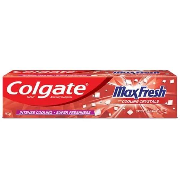Colgate MaxFresh Anticavity Toothpaste Gel, Spicy Fresh / কোলগেট ম্যাক্সফ্রেশ অ্যান্টিক্যাভিটি টুথপেস্ট জেল স্পাইসি ফ্রেশ