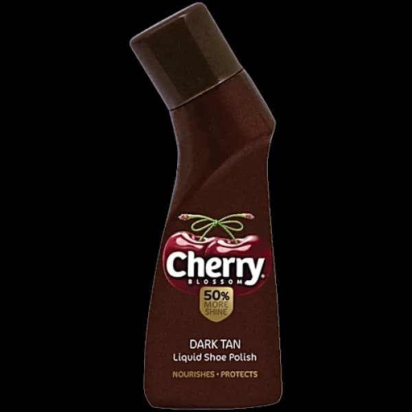 Cherry Blossom Dark Tan Liquid Shoe Polish / চেরি ব্লসম ডার্ক ট্যান লিকুইড শু পলিশ