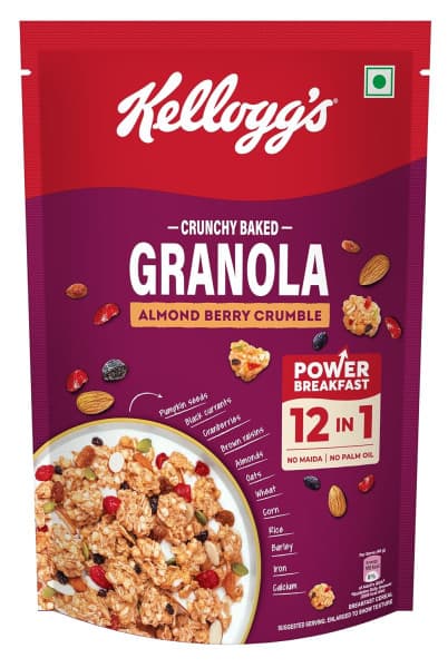 Kelligg's Granola Almond Berry Crumble / কেলিগ’স গ্রানোলা আমন্ড বেরি ক্রাম্বল