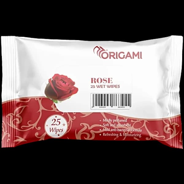 Origami Rose Wet Wipes / অরিগামি রোজ ওয়েট ওয়াইপস