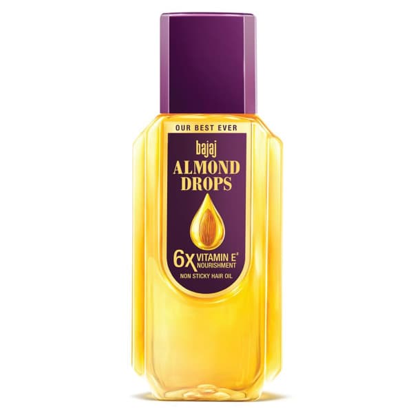 Bajaj Almond Drops Non-Sticky Hair Oil / বাজাজ আলমন্ড ড্রপ নন-স্টিকি হেয়ার অয়েল