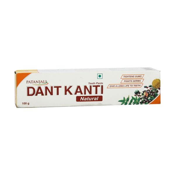 Patanjali Dant Kanti Natural Toothpaste Carton / পতঞ্জলি দান্ত কান্তি ন্যাচারাল টুথপেষ্ট কার্টুন