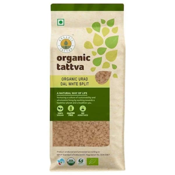 Organic Tattva Urad Dal Split / অর্গানিক তৎবা উরাদ ডাল স্প্লিট