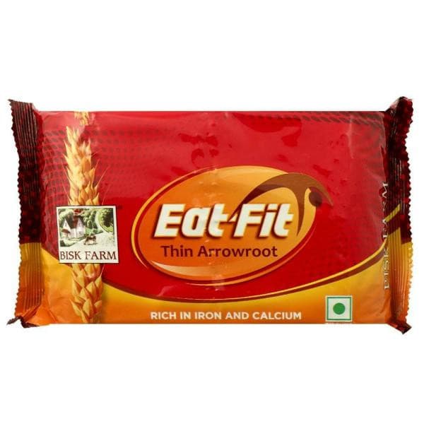 Bisk Farm Eat-Fit Thin Arrowroot Biscuits / বিস্ক ফার্ম ইট-ফিট পাতলা অ্যারোরুট বিস্কুট