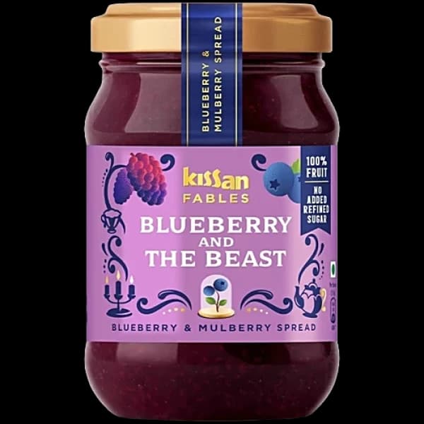 Kissan Blueberry & Mulberry Spread / কিসান ব্লুবেরি ও মালবেরি স্প্রেড
