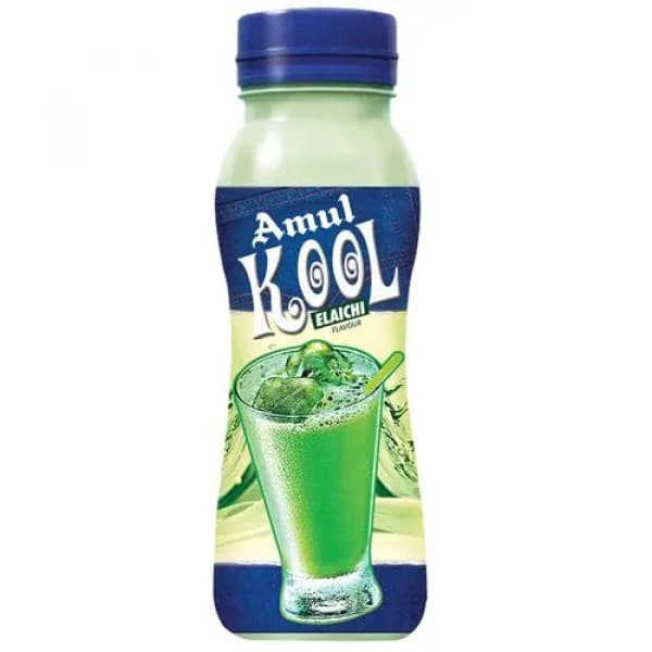 Amul Kool Milk Elaichi Flavour (আমুল কুল দুধ ইলাইছি স্বাদ)