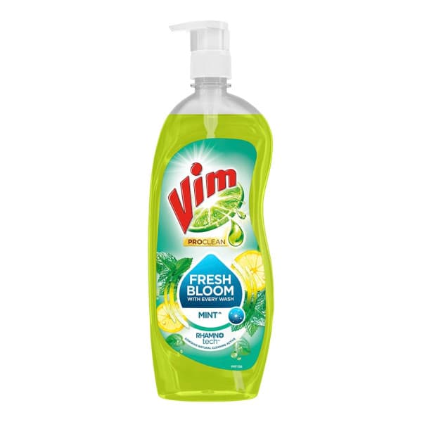 Vim Proclean Fresh Bloom Mint Flavour Liquid Dishwash / ভিম প্রোক্লিন ফ্রেশ ব্লুম মিন্ট ফ্লেভার লিকুইড ডিশওয়াশ