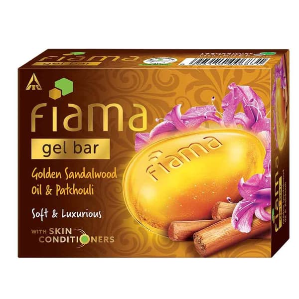 Fiama Golden Sandalwood Oil & Patchouli Gel Bar / ফিয়ামা গোল্ডেন চন্দন তেল এবং প্যাচৌলি জেল বার