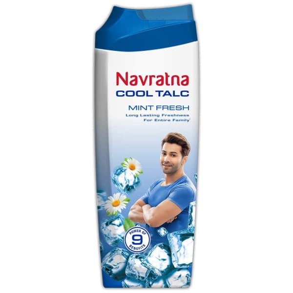 Navaratna Mint Fresh Talc Free Zandu Balm/ নবরত্ন মিন্ট ফ্রেশ ট্যালক