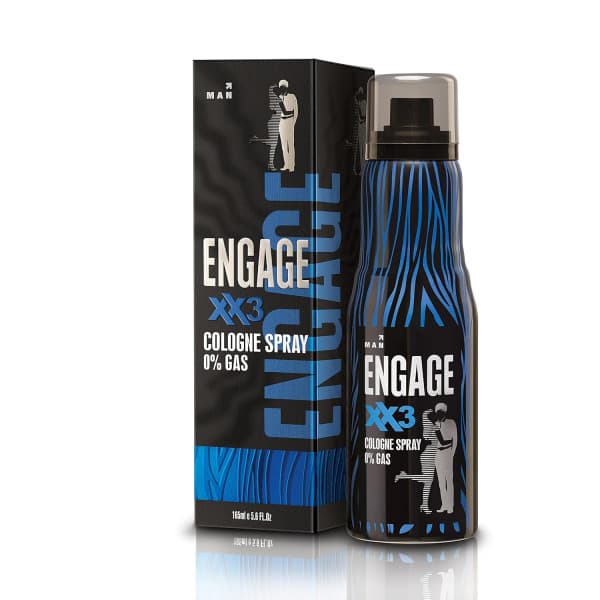 Engage XX3 Cologne No Gas Perfume for Men / এনগেজ XX3 কোলোন নো গ্যাস পারফিউম ফর মেন