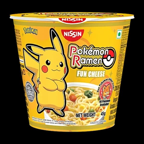 Top Ramen Pokemon Fun Cheese Cup Noodles / টপ র‍্যামেন পোকেমন ফান চিজ কাপ নুডলস