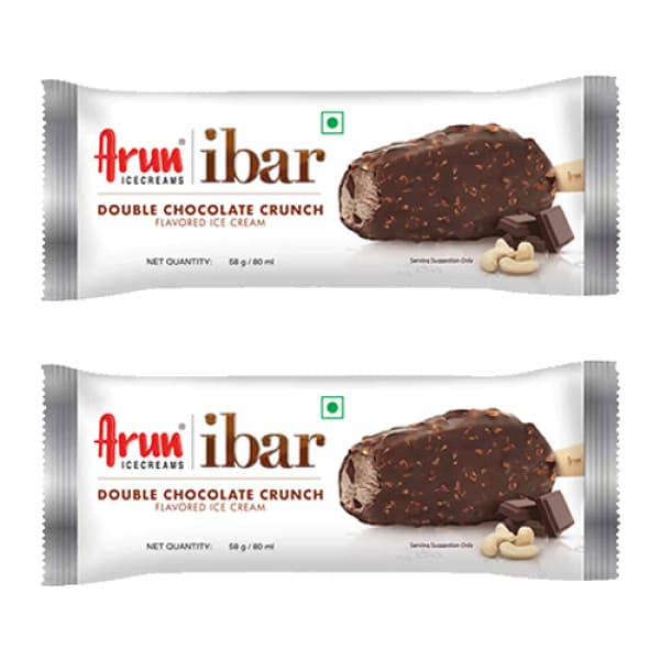 Arun Double Chocolate Crunch Bar / অরুণ ডাবল চকোলেট ক্রাঞ্চ বার