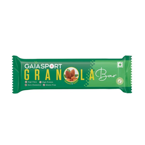 Gaia Almond & Raisin Granola Bar / গাইয়া আমন্ড ও কিসমিস গ্র্যানোলা বার