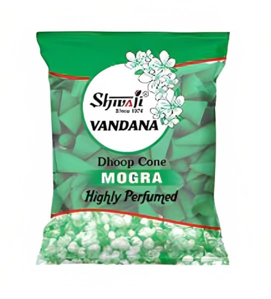 Shivaji Vandana Cone Mogra Fragrance Highly Perfumed / শিবাজী বন্দনা কোন মোগরা