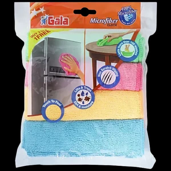 Gala Microfiber Cleaning Cloth / গালা মাইক্রোফাইবার পরিষ্কারের কাপড়