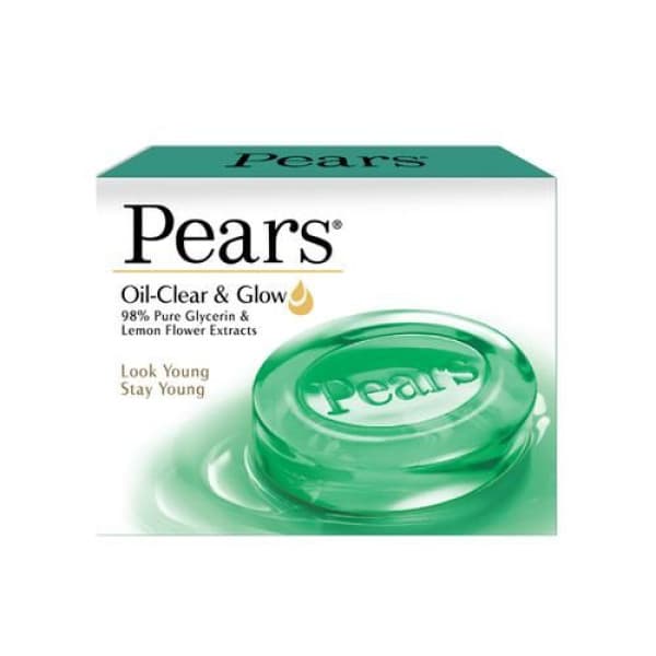 Pears Soap Bar Oil Clear & Glow, 98% Pure Glycerin / পেয়ার্স সোপ বার অয়েল ক্লিয়ার & গ্লো, ৯৮% পিওর গ্লিসারিন