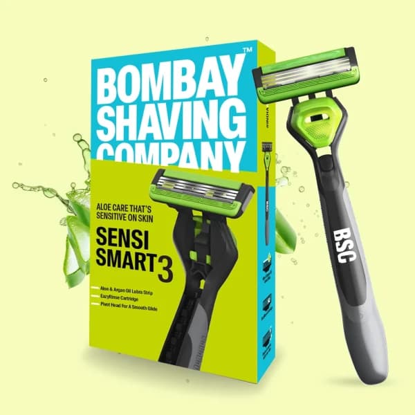 Bombay Shaving Company Sensi Smart 3 Razor / বম্বে শেভিং কোম্পানি সেনসি স্মার্ট ৩ রেজর