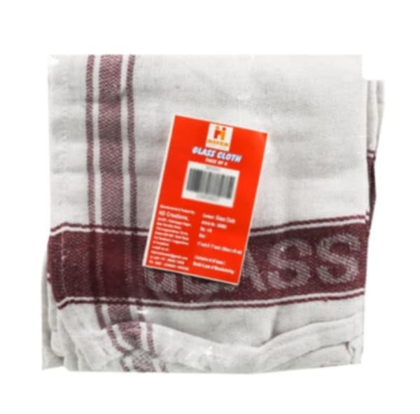 HDHAVER Glass Cloth 45 cm x 45 cm Pack / হ্যাভের গ্লাস ক্লোথ