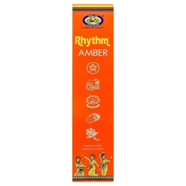 Cycle Rhythm Amber Agarbatti + Free Sambrani / সাইকেল রিদম অ্যাম্বার আগরবাতি + ফ্রি সামব্রানি