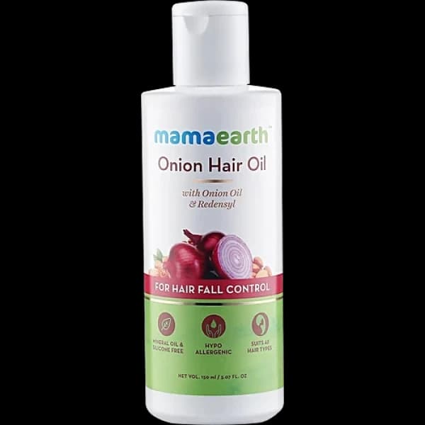 Mamaearth Onion Hair Oil / মামার্থ পেঁয়াজ চুলের তেল