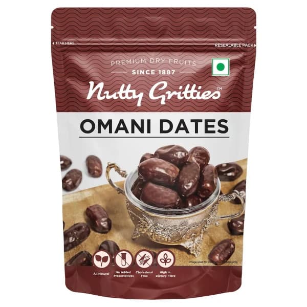 Nutty Gritties Omani Dates /  বাদামি গ্রিটিস ওমানি খেজুর